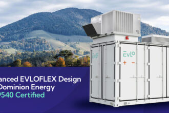 EVLO Energy Storage Achieves UL 9540 Certification for Enhanced Safety in Partnership with Dominion Energy